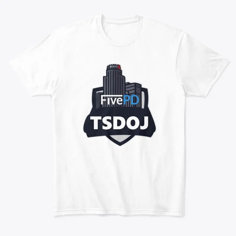 TSDOJ FivePD Logo with Black Text