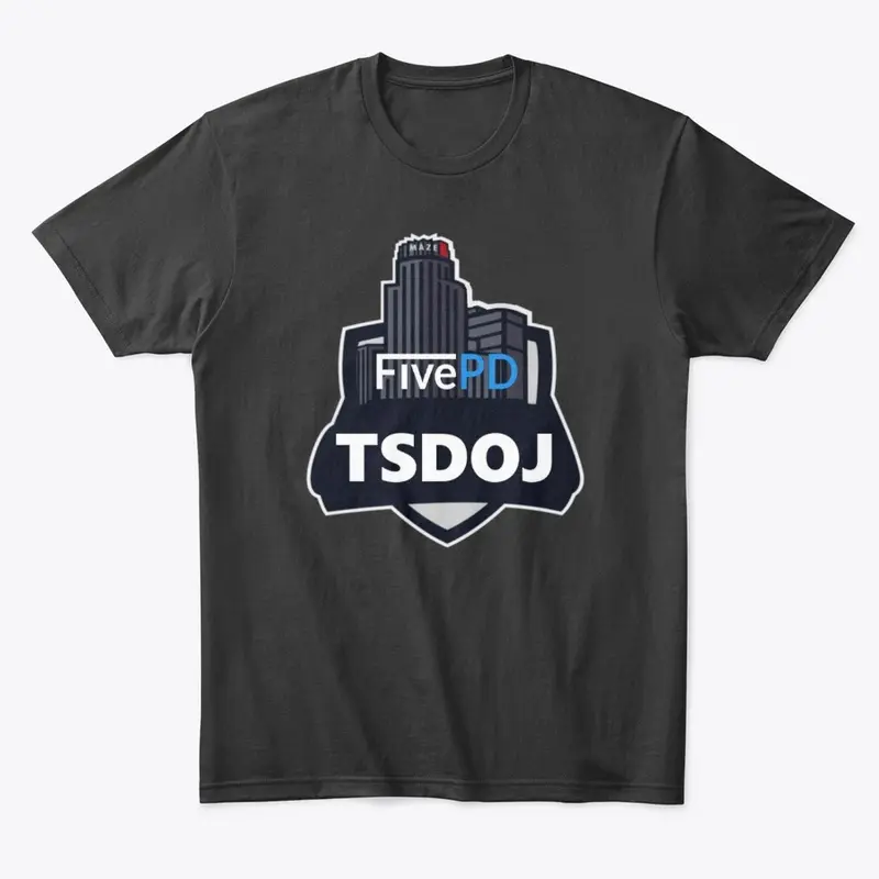 TSDOJ FivePD Logo with White Text