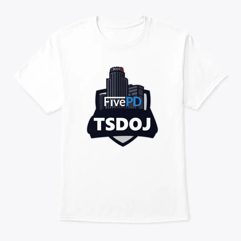 TSDOJ FivePD Logo with Black Text