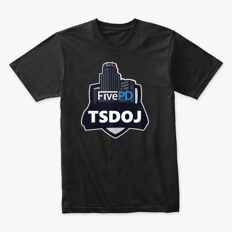 TSDOJ FivePD Logo with White Text