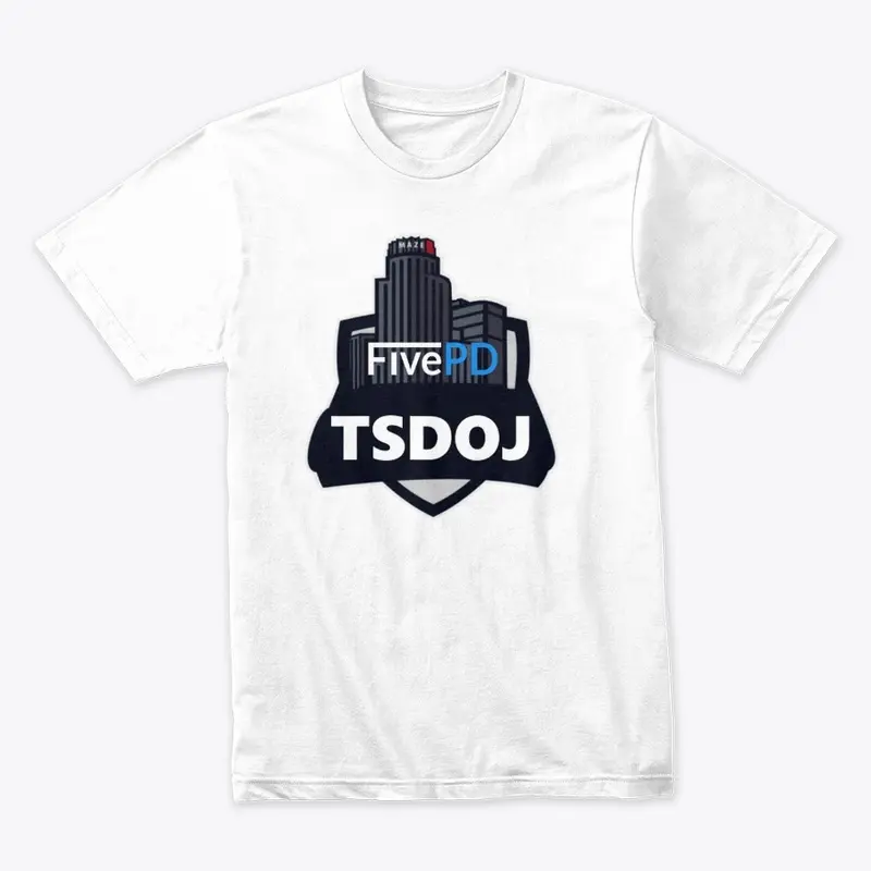 TSDOJ FivePD Logo with Black Text