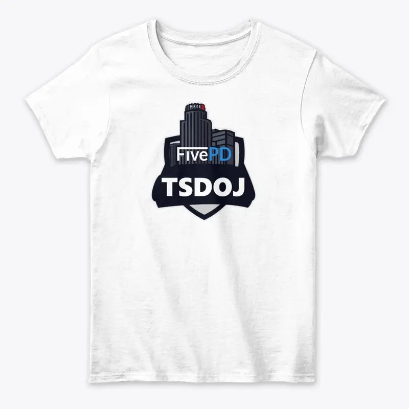 TSDOJ FivePD Logo with Black Text