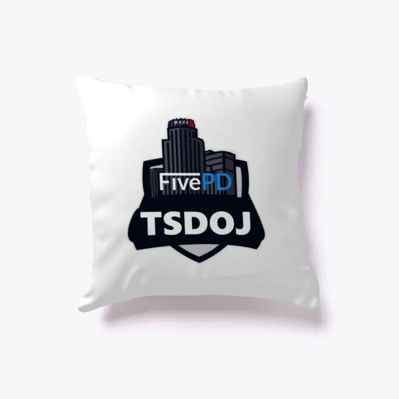 TSDOJ FivePD Logo Pillow